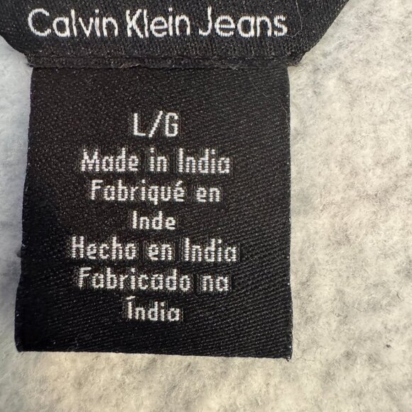 Calvin Klein Women's Pull Over Black and Gray 1/4 Zip Pullover Size Large - Picture 6 of 7